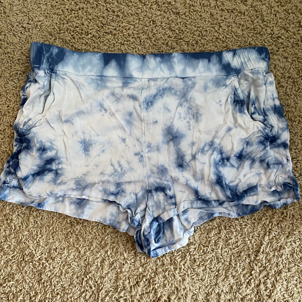 Tie dye aerie shorts